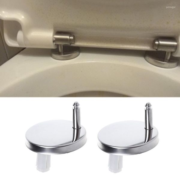 Housses de siège de toilette 2 pièces Top Fix WC charnières raccords couvercle à dégagement rapide charnière vis remplacement