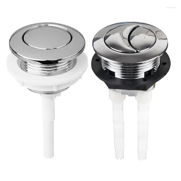 Couvercles de siège de toilette 38 mm Single / double poussoir bouton de rinçage des boutons à chasse d'eau de remplacement de l'eau R7UB