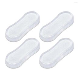 Toiletstoelbedekkingen 4 stks/lot deksel kussen siliconen pad buffers pack-witte stop bumper absorbor buffering beschermend