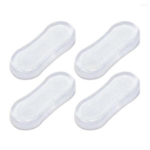 Toiletstoelbedekkingen 4 stks/lot deksel kussen siliconen pad buffers pack-witte stop bumper absorbor buffering beschermend