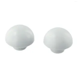 Cubiertas de asiento de inodoro 6 unids/set Tapa Cojín Antideslizante Pad Buffers Pack-Stop Amortiguador Blanco Baño Silencio