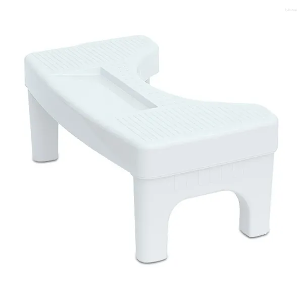 Couvre-siège de toilette Tabouret de pied adulte Anti-dérapant Support durable Pédale Table de bureau Relax Ajuster la posture assise