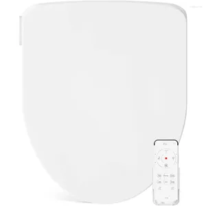 Housses de siège de toilette Bio Bidet par Bemis Slim Three Smart Round Blanc