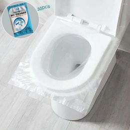 Toiletstoelhoezen Business Travel Stool Wegwerp Cover 30 -st CT -sticker Badkamerproducten
