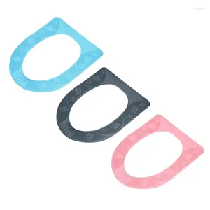 Toiletbrilhoezen Cover Badkamer Pad Kussen Met Zuignappen Wasbare Mat Zindelijkheidstraining Accessoires Voor Ovaal Rond