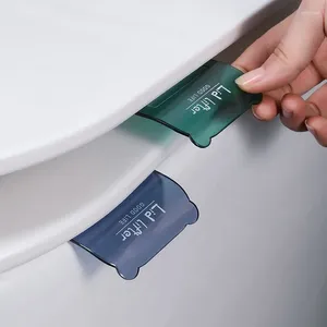 Toiletstoelhoezen Cover Holder deksellidhefapparaat Handhendel Opener PS Sanitaire badkamerproducten