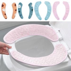 Toiletbrekomslagen kussen badkamer lijmblokken ring wasmachine dekmatten sticker pluche wintermat