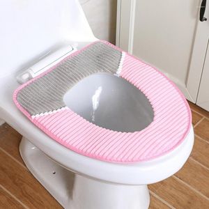 Toiletzitters kussen uitstekend ultra zacht wasbare wastelbare winter dikke kussen hechtstool warmer voor huis