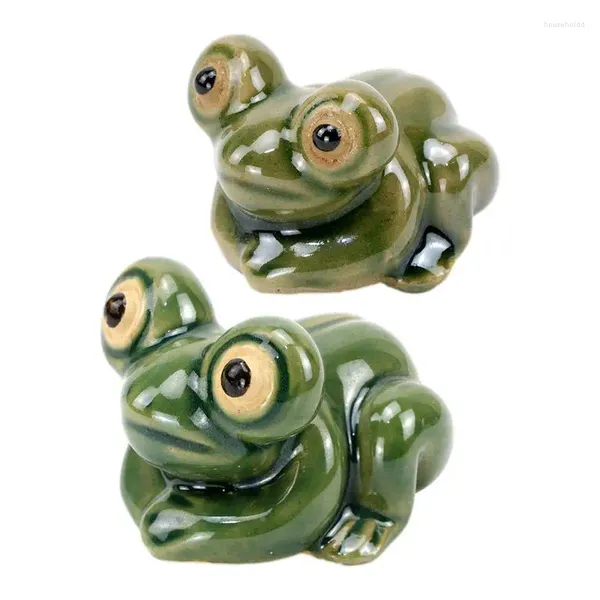 Couvre-siège de toilette Couvre-boulons de sol décoratifs en forme de grenouille mignonne, anti-poussière, couverture d'animaux propres, bain en céramique