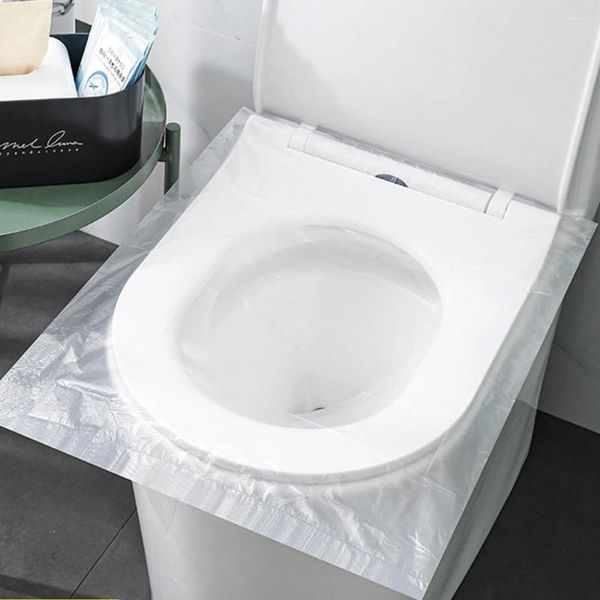 Couvertures de siège de toilette Portable Portable El Potty Restroom Cover Clean Mat pour voyages / camping ACCESSOIRES