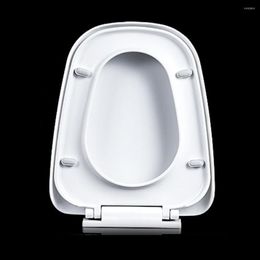 Housses de siège de toilette trapèze U08H-PP, résistance à la Compression et à l'usure, hauteur réglable, matériau PP blanc épais