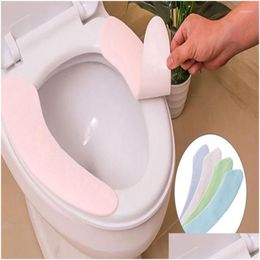 Toiletbrilhoezen Toiletbril Ers Er Huishoudelijk Wasbaar Groen Paars Roze Kleverig Waterdicht Wc Kussen Accessoires Huis Tuin Bad B Dhiyk