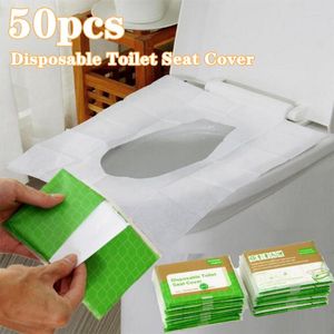 Siège de toilette couvre voyage tapis jetable Portable papier Pad pour Camping El salle de bain accessoire sécurité
