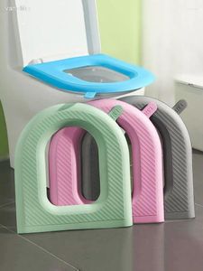 Housses de siège de toilette Vanzlife, coussin imperméable: anneau en mousse général quatre saisons, housse lavable et essuyante pour la maison