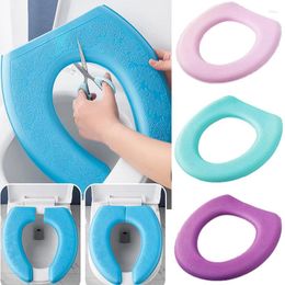 Toiletbrilhoezen Wasbare hoes Waterdichte sticker EVA-deksel Draagbare beker Badkameraccessoires