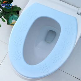 Toiletbrilhoezen WHYY Waterdichte toiletbrilhoes Hoogschuim EVA Eenvoudige toiletpot Type O Pad voor badkamer Toiletten Accessoires Home Comfort 231025