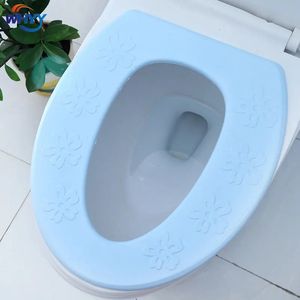 Fundas para asientos de inodoro WHYY Funda para asiento de inodoro a prueba de agua Espuma alta EVA Tazón de inodoro simple Tipo O Almohadilla para inodoros de baño Accesorios Confort en el hogar 231025