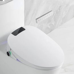 Sièges de toilette siège de toilette intelligent couverture de Bidet électrique bidet intelligent chaleur propre Massage sec 231202