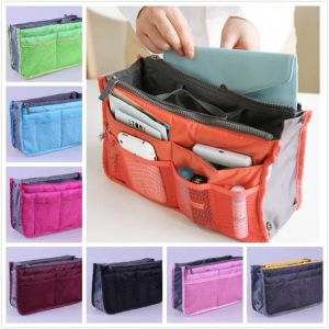 Toiletartikelen Opbergtas Vrouwen Inbrengen Handtas Organisator Make -up Case Storingsvoering Bag Tuime Travel Inzetstuk opbergtassen