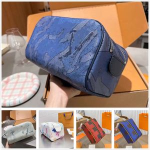 toilettas dames heren grote waszakken luxe ontwerpers make-up cosmetische toilettas beauty tie dye make-up case pochette accessoires dubbele rits tassen portemonnees