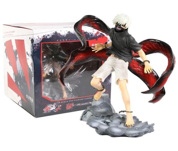 Tokyo Ghoul Kaneki Ken Awakened Ver Figura PVC Modelo coleccionable Toy Q07228015572