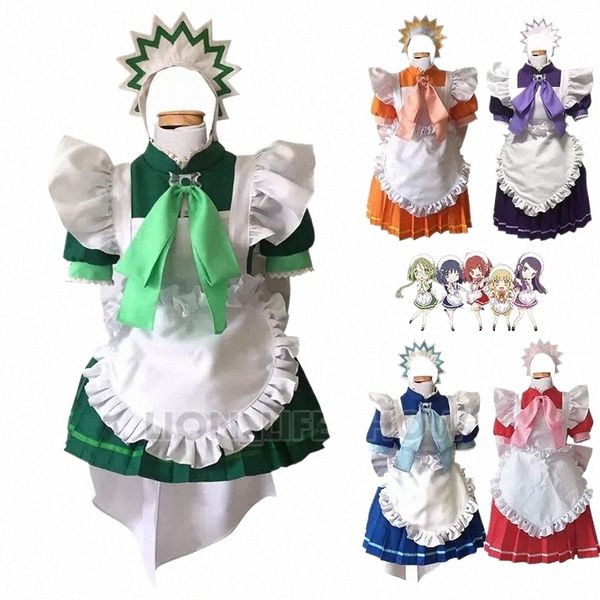 Tokyo Mew Mew Momomiya Ichigo Maid Dr Midorikawa Retasu Cosplay Costume Jeu Japonais Outfit Café Lolita Multi-Styles M5wn #