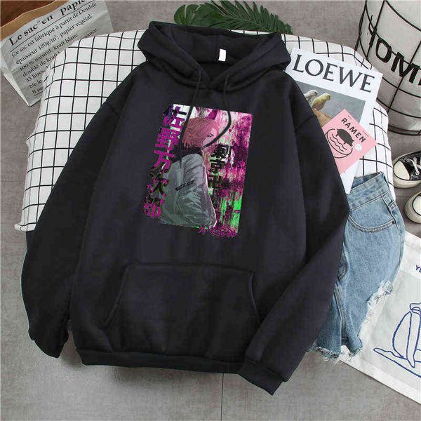 Tokyo Revengers sudaderas con capucha hombre Manjiro Sano Comics Harajuku Streetwear con capucha Casual suelta Hip Hop Streetwear Sudadera con capucha ropa para hombre H1227