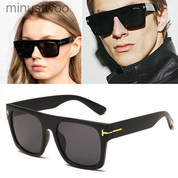 Tom para hombres Gafas de sol Diseñador de marca Moda Lujo Al aire libre Verano Fresco Alta calidad Estilo cuadrado Hombres / mujeres Vintage Pop Ins Gafas de sol Gafas de sol 20ZJ