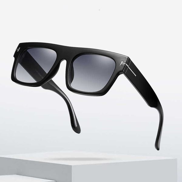 Tom pour hommes lunettes de soleil marque designer mode luxe extérieur été surdimensionné carré Vintage plat haut lunettes de soleil 2022 femmes lunettes de soleil lunettes
