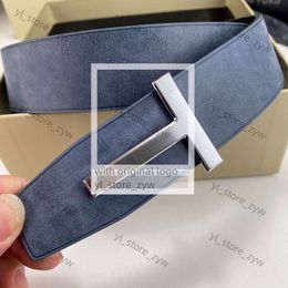 Tom Fords Belt New Men Clothing Accessories Big T Buckle Fashion Fashion Femmes de haute qualité Designers 3A Veille en cuir authentique avec sac à poussière Box Tom 9399