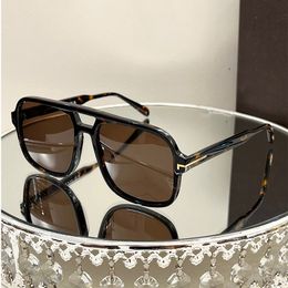 lunettes de soleil pour femmes tf lunettes de soleil homme lunettes classiques style européen simple grand design carré monture double nez lunettes pleine monture lunettes de soleil carrées nuances