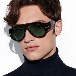 Tom Sunglasses Official Website 1: 1 Versie Men Women Dames Designer Zonnebril Super Star Rijdende schaduw voor dames Fashion -bril TF1044