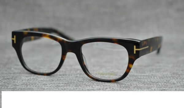 tom TF5040 Nuevo TF Moda Hombres Mujeres Retro Gafas para miopía Unisex Marco completo Gafas finas con caja marca Hombre Anteojos ford9004684