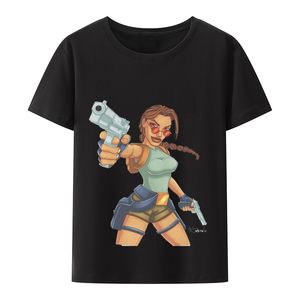 Tomb Raider Lara Croft Adventure Game Film modal tshirts cool distinctive femme t-shirt drôle vêtements xs-4xl