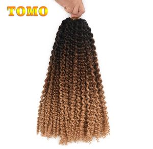 TOMO Passion Spring s Synthetische Gehaakte Hair Extensions Ombre Gehaakte Vlechten Vezels Pre-looped Fluffy s Vlechthaar Bu7556936