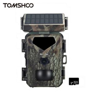 Tomshoo Solar Camera Hunting Camera 20MP1080P 03S Trigger Speed ​​Night Vision Motion Activated Trail 231222