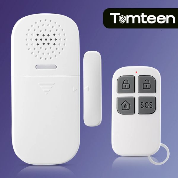 Tomteen sans fil porte fenêtre capteur alarme 130dB antivol alarme PIR magnétique système de maison intelligente télécommande alarme de sécurité 240219