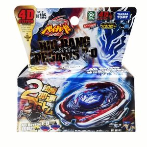 Tomy Beyblade Metal Battle Fusion Top BB105 Big Bang Pegasis F D 4d avec Launcher Light Tomy Beyblade Metal Battl 240416