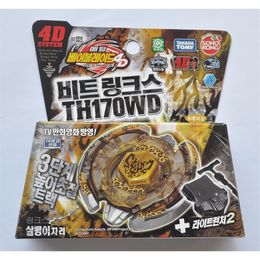 Tomy Beyblade Metal Battle Fusion Top BB109 Beat Link Th170wd 4D avec Light Launcher 240416