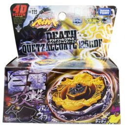 Tomy Beyblade Metal Battle Fusion Top BB119 DEATH QUETZALCOATL 125RDF 4D met BEY Launcher 240108