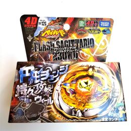 Tomy Beyblade Metal Battle Fusion Top BB126 Flash Sagittario 230wd 4d avec lanceur léger 240416