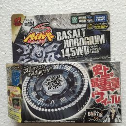 Tomy Japanse Beyblade BB104 145WD Basalt Horogium Battle Top Starter Set Spinning Top Toys 240329