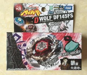 Tomy Metal Fusion Beyblade Spinning Top Toys BB29 Dark Wolf avec ER 240329