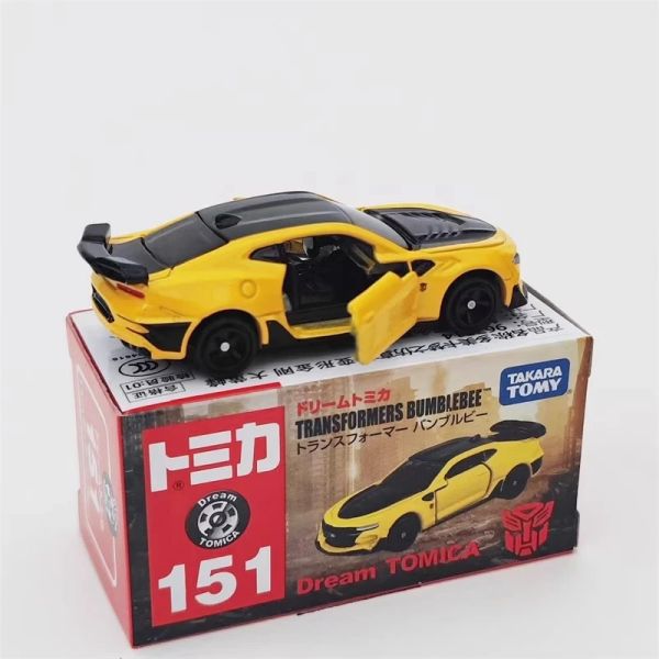 Tomy Transformers Optimus Prime Bumblebee Camaro Aleación Deseos Vehículos de juguete Modelo de auto Modelo de escala en miniatura para niños