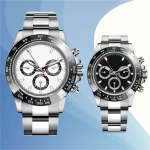 Tona designer montres cosmograph aaa montre tona 2813 mouvement étanche en acier inoxydable lumineux classique montre-bracelet de luxe hommes tous les sous-cadrans fonctionnent xb04 Q2