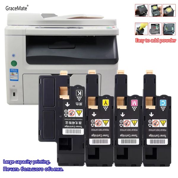Cartridge de toner compatible pour Xerox Phaser 6020 6022 WorkCentre 6025 6027 Imprimante laser 106R02760 106R02761 106R02762 106R02763