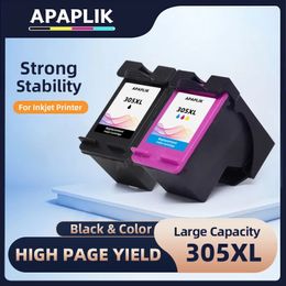 Tonercartridges APAPLIK 305XL Vervanging voor HP 305 Voor HP 305 XL Inktcartridge voor HP DeskJet 2700 2710 2721 2722 4120 4110 4130 1210 6010 231116