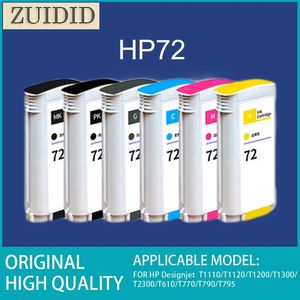 Tonercartridges Inktcartridge voor HP 72 Compatibele pigmentinkt voor VOOR HP Designjet T610 T620 T770 T790 T795 T1100 T1120 T1200 T1300 T2300 231116