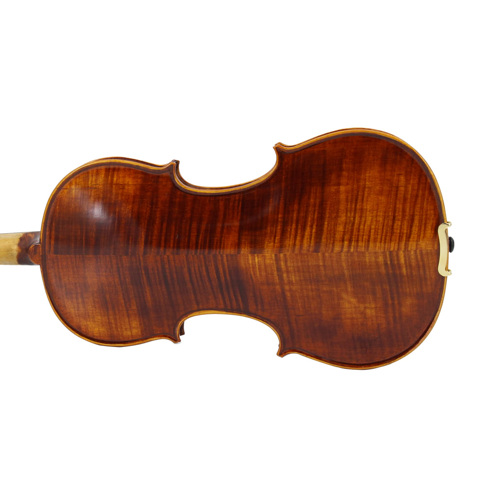 Tongling Brand Professional Natural Flamed Hand Made Violin Maple Wood Antique Violin Violino 4/4 3/4 stränginstrument