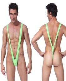 Tonichella Sexy hommes slips String G String bas de bikini maillots de bain Borat jockstrap sous-vêtements taille basse dos nu fesses SCL1699894775